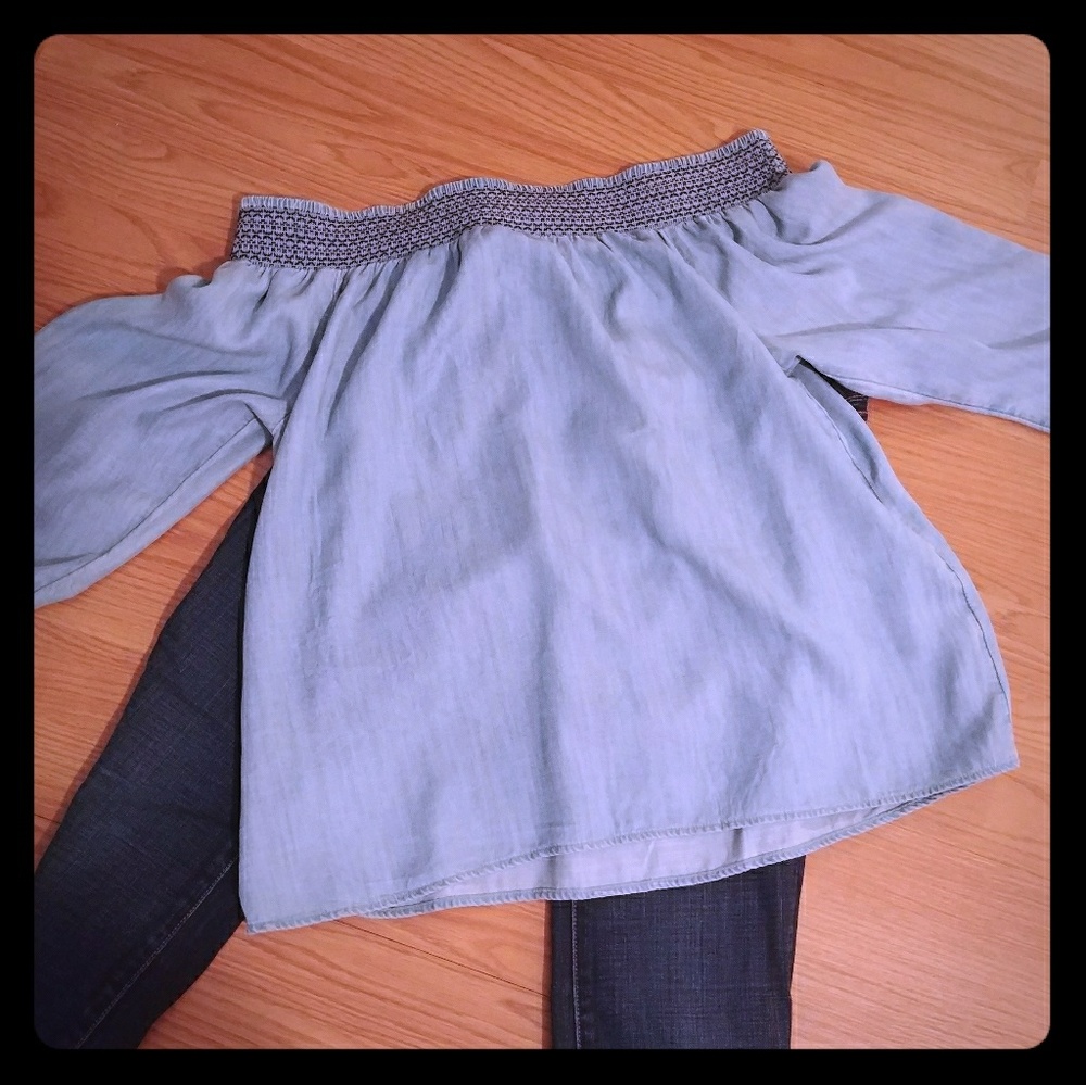 Off the shoulder top